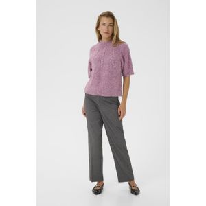 Kaffe - Cuba - Vrouwentrui - Ample Silhouette - Col Montant - Korte Mouwen