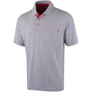 Lee Cooper Heren Marl Pique Poloshirt (Grijs)