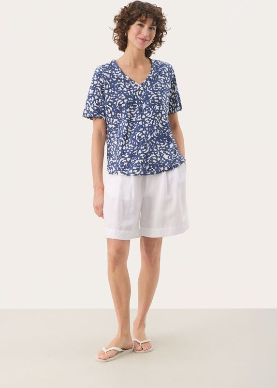 Part Two - Ocean Grafische Print T-shirt - Veelkleurig - Katoen