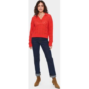 Pullover Loose fit red