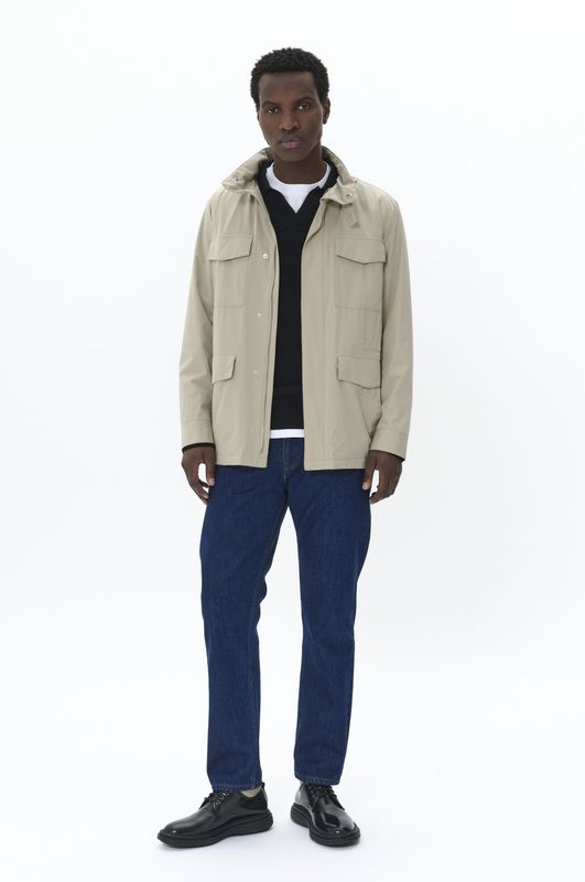 Jas Regular fit beige