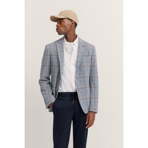 Bugatti - Colbert - Lichtblauw - 2-knoopsmodel - Reverskraag - Normale Pasvorm