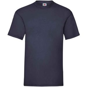 Fruit of the Loom Heren Valueweight T-Shirt (Deep Navy)