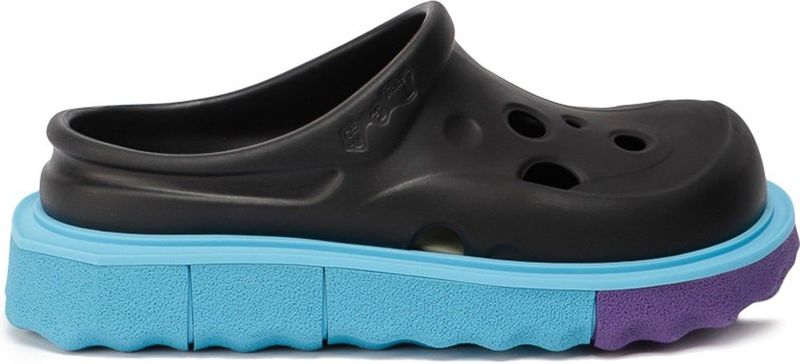 Off White - Klompen - Zwart - 100% Rubber - Leren Binnenzool