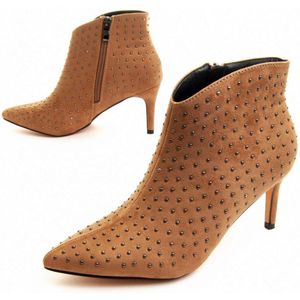 Montevita Heel  Ankle Boot Boisiboottac In Taupe