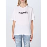 Dsquared2 - T-shirt - Wit - Katoen