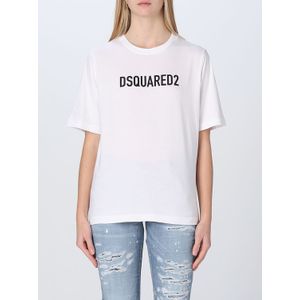 Dsquared2 - T-shirt - Wit - Katoen