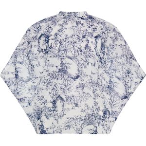 Dreimaster - Blouse - Marine Wit - Dames