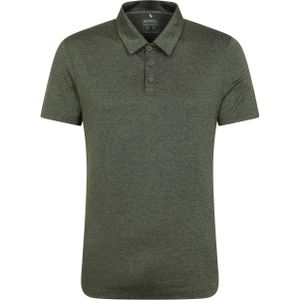 Mountain Warehouse Heren Deuce IsoCool Poloshirt (Donkere Khaki)