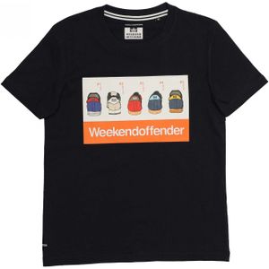 Weekend Offender Kinderen/Kinderen Trainer Spotting T-Shirt (Marine)