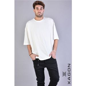 Xagon Man T-shirt Over Heren Romig - Maat 2XL