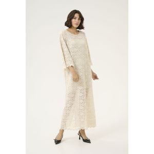 Kaffe - Moonstruck Kant Jurk - Beige - Dames