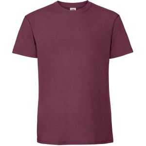 Fruit Of The Loom - Ringgesponnen Premium T-shirt - Bordeaux