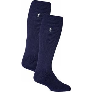 2-Pak Heren Extra Lange Knie Hoge Skisokken