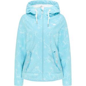 Schmuddelwedda softshell jas Dames rook aqua