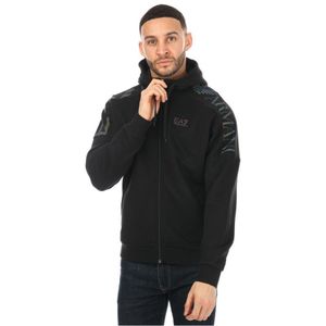 Emporio Armani EA7 hoodie voor heren, zwart