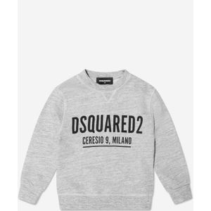 Boy's DSquared2 Junior Milano Crew Sweatshirt In Grey - Maat 4J / 104cm