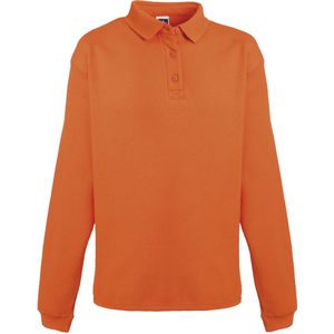 Russell Europe Mens Heavy Duty Collar Sweatshirt (Oranje)
