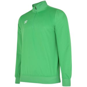 Umbro Kinder/Kinder Club Essential Sweatshirt met halve rits (Smaragd)