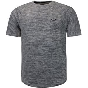 Oakley - Korte Mouw Crew Neck - T-shirt - Donkergrijs