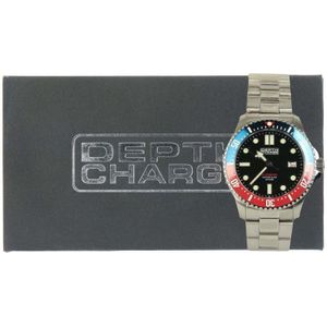 Accessories Depth Charge 41mm Automatic Watch in Blue red