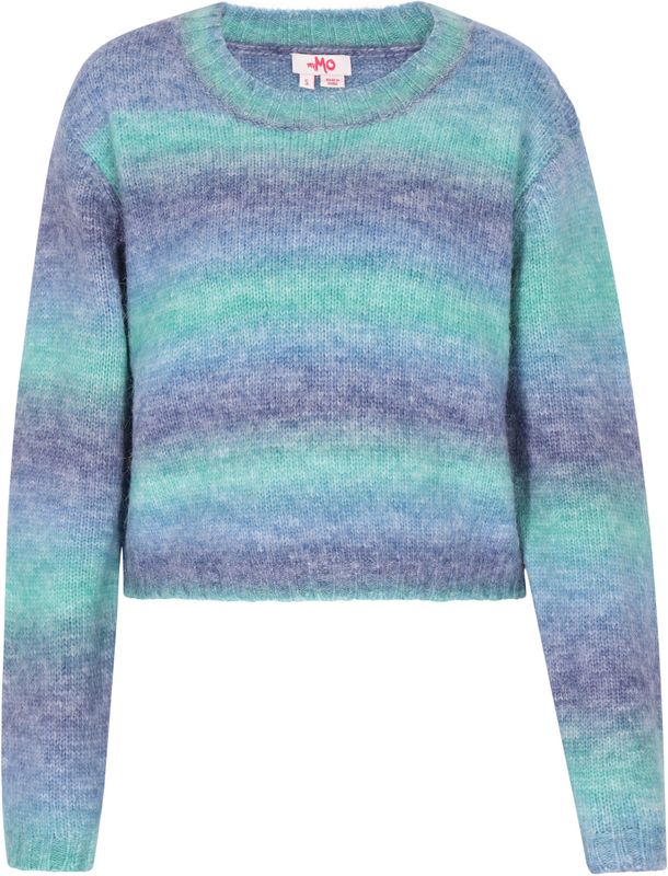 myMo - Jumper - Blauw - Grof Gebreid - Dames