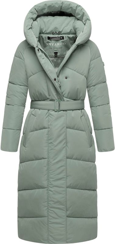 NAVAHOO Wintermantel 'Eisblick 14'  mintgroen