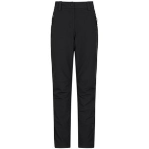 Mountain Warehouse Dames/Dames Arctic II Stretch Fleece Gevoerde Reguliere Broek (Zwart) - Maat 46