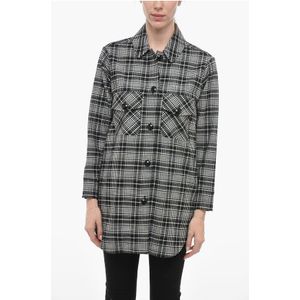 Geruit ALASKAN Overshirt in Zwart & Wit