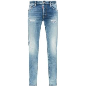 Skater Koele Vent Versleten Jeans
