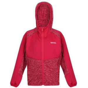 Regatta Childrens/Kids Dissolver VI Marl Fleece Full Zip Hoodie (Roze Toverdrank/kersenroze) - Maat 13J / 158cm