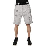 Dolce & Gabbana - Bermuda Shorts - Lichtgrijs - Regular Fit