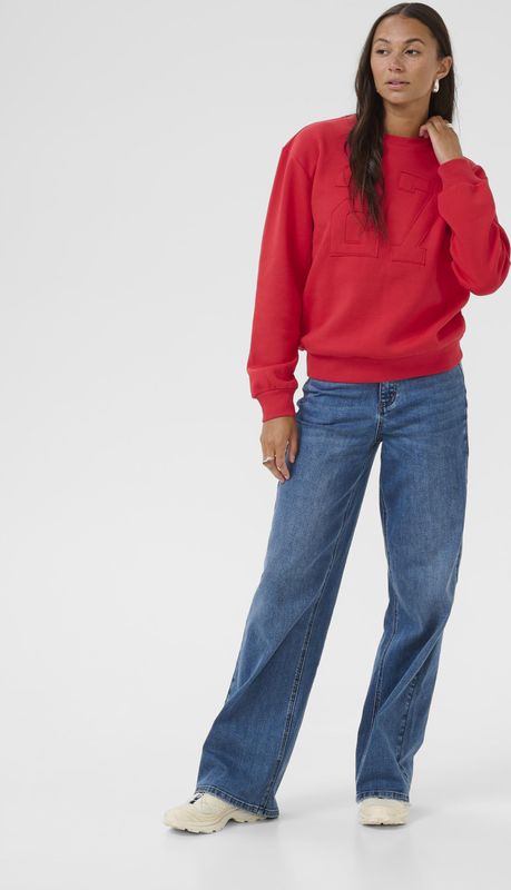 Sweatshirt KAlea Loose fit red