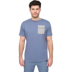 Duck and Cover Heren Limatar T-Shirt (Licht Denim)