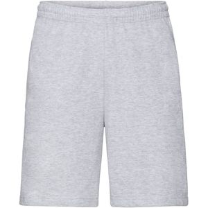 Fruit of the Loom Lichtgewicht uniseks shorts voor volwassenen (Heide Grijs)