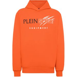 Plein Sport - Hooded Sweatshirt Scratch - Hoodie - Oranje - Katoenmix