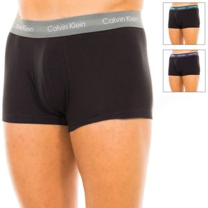 Calvin Klein - Retro Boxers - Zwart - Pack-3 - Elastisch Katoen