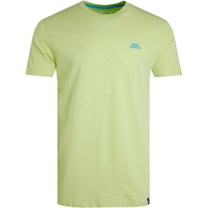 Weird Fish Heren Fished Merk-T-shirt (Zure kalk)