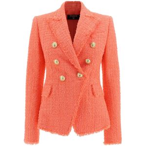 Balmain - Dubbelrijs Blazer - Vrouwen