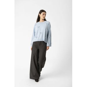 Pullover - SLSanja - Loose Fit - Blauw