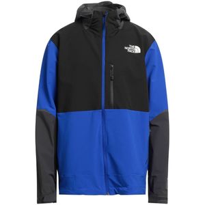 The North Face Dawn Turn hybride blauwe softshell jas