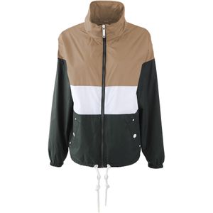 Dreimaster - Windbreaker Boundry - Dames - Donker Zand Olijf - Zomerjack