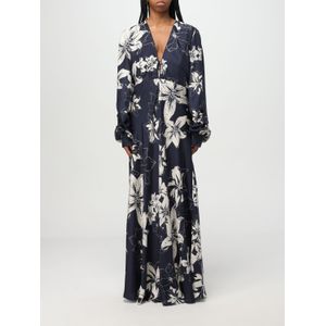 Raquel Diniz, Dames, Jurken, Blauw, Maat: XS Zijde,