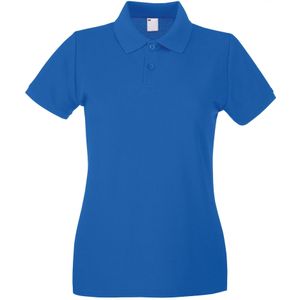 Fruit of the Loom Dames/Dames Lady Fit Poloshirt met korte mouwen (Kobalt)