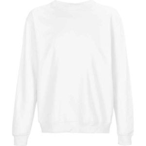SOLS Columbia Unisex Sweatshirt Voor Volwassenen (Wit) - Maat S