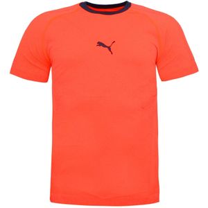 Puma - EvoTRG - Training Top - Vurig Koraal - Korte Mouw - T-shirt