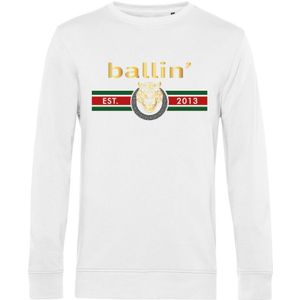 Ballin Est. 2013 Sweaters Tiger Lines Sweater Wit