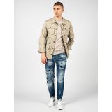 Xagon Man - Light Jacket - Tussenjas - Hoogwaardige Stof - Kraag - Vijf Voorzakken