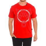 Plein Sport - T-shirt - Wit - Katoen - Korte Mouw met Merkprint