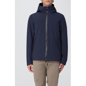 Woolrich - Tech Softshell Pacific Jas - Blauw - Heren - Polyester